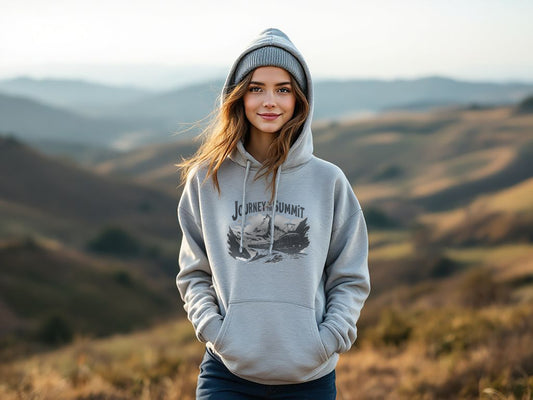 StyleMZ - Journey to the summit Unisex Heavy Blend™ Hooded Sweatshirt - StyleMZ - Stylemz