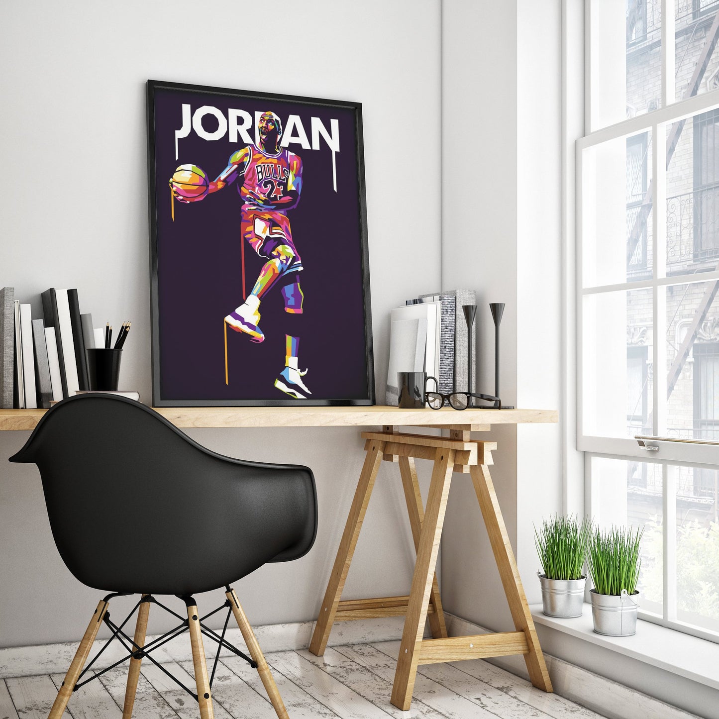 Jordan Premium Quality Art Print on Satin Paper