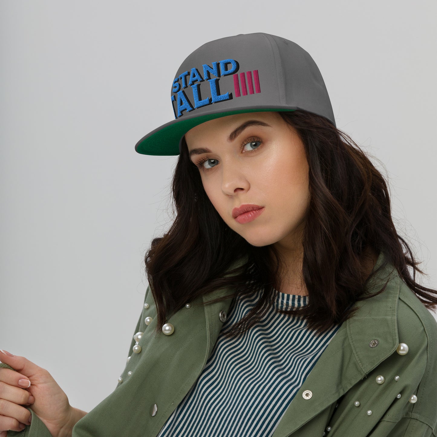 Gorra plana Stand Tall - Corea - StyleMZ