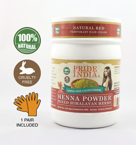 Hair Bloom Natural Red Hair Color Henna with Himalayan Herbs