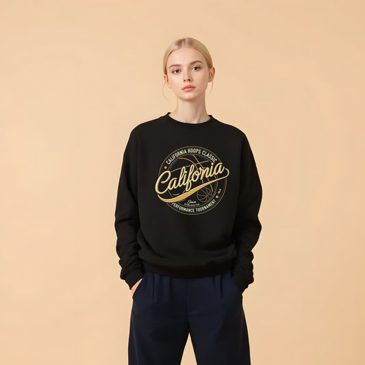 California Unisex Lightweight Crewneck Sweatshirt - StyleMZ - Stylemz