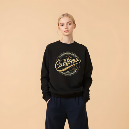 California Unisex Lightweight Crewneck Sweatshirt - StyleMZ