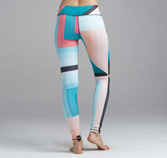 Geometry & Art Leggings for Comfortable Workout Wear