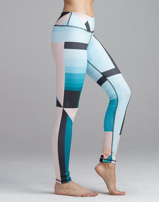 Geometry & Art Leggings for Comfortable Workout Wear