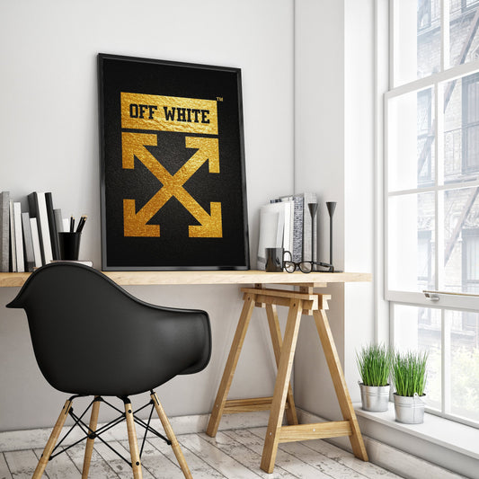 Off-White High-Quality Printed Poster in Multiple Sizes