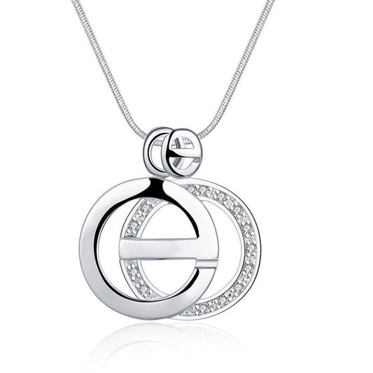 Giselle Fashion Necklace - Elegant 925 Silver-Plated Pendant