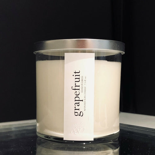 Grapefruit Scented Candle for Fresh Citrus Aromatherapy