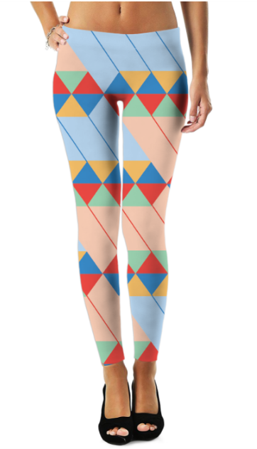 Graphic Pattern (1) Leggings for Active Lifestyle Comfort