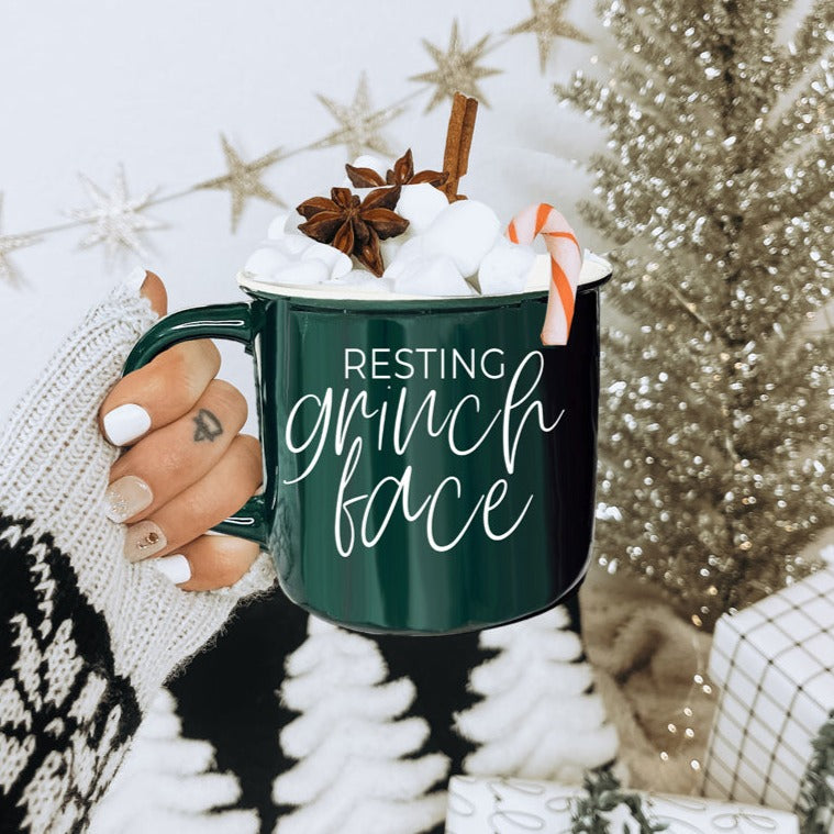 Grinch Face Mug - Stylemz