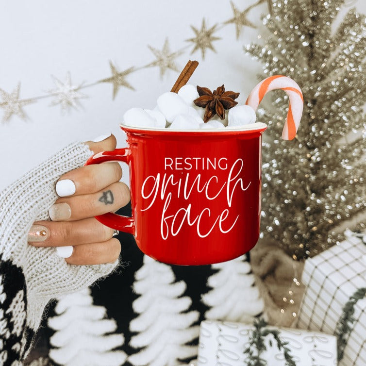 Grinch Face Mug - Stylemz