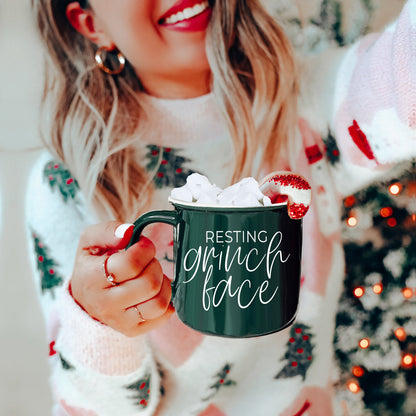 Grinch Face Mug - Stylemz