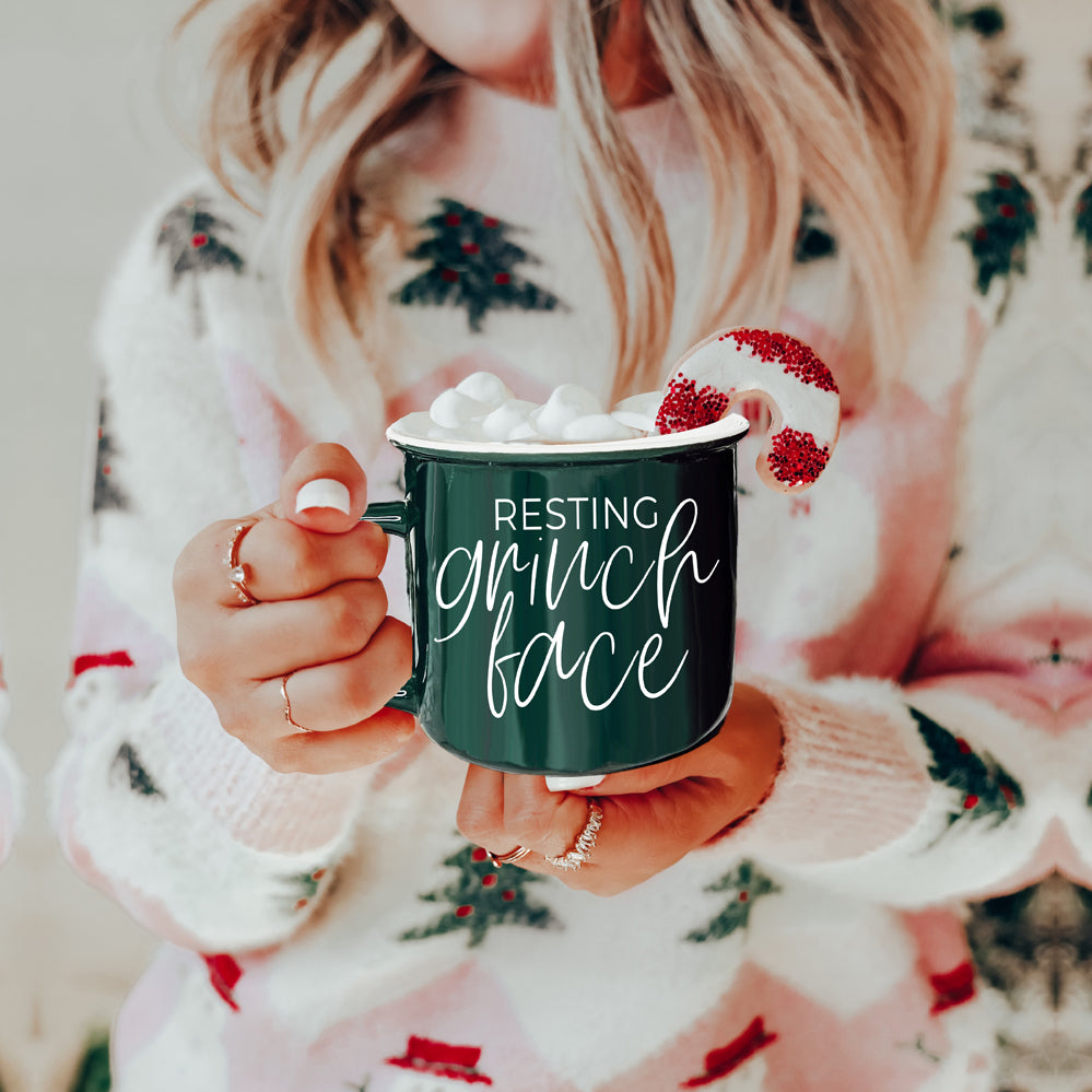 Grinch Face Mug - Stylemz