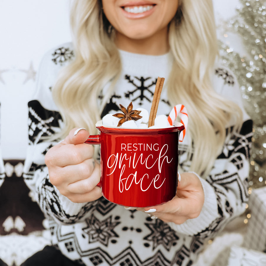 Grinch Face Mug - Stylemz