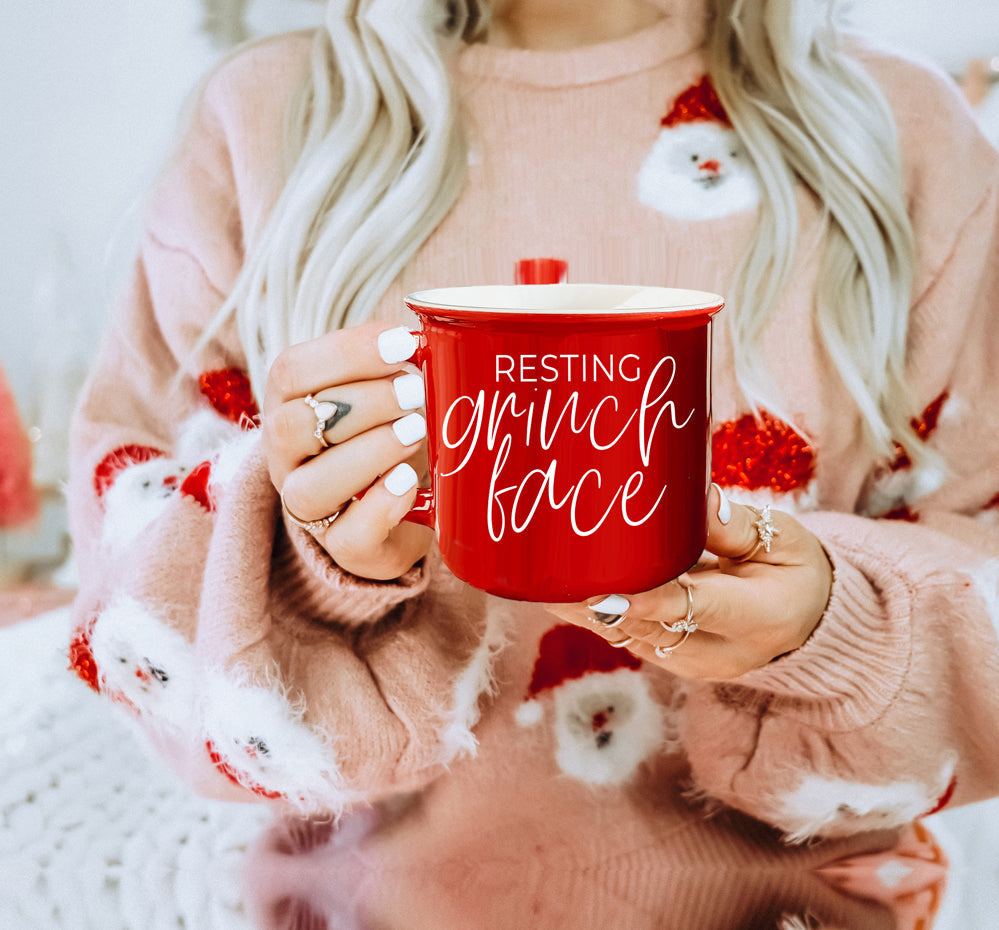 Grinch Face Mug - Stylemz