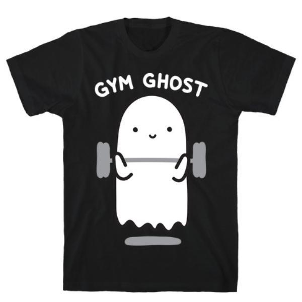 Gym Ghost T-Shirt - Super Soft Cotton for Ultimate Comfort