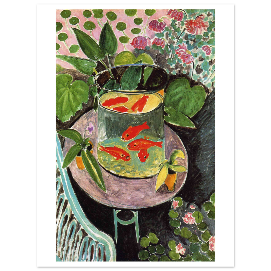 Henri Matisse Goldfish 1912 Artwork Poster for Wall Decor