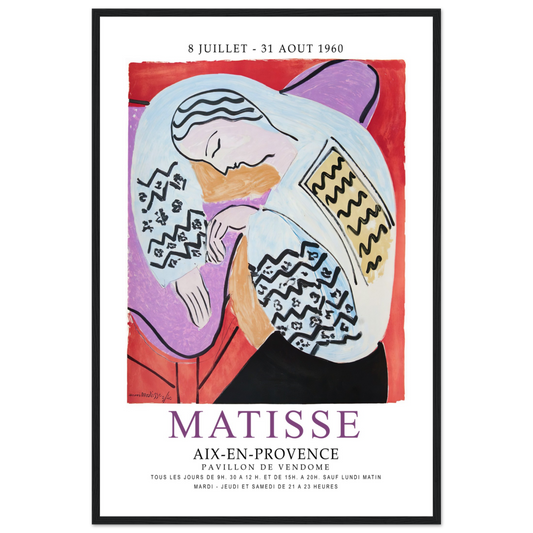 Henri Matisse the Dream Aix-En-Provence Exhibition Poster