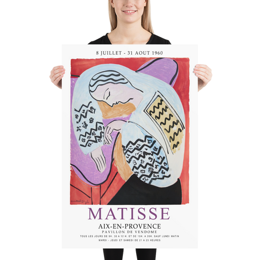 Henri Matisse the Dream Aix-En-Provence Exhibition Poster