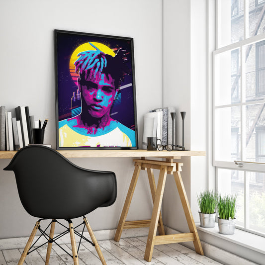 Xxxtentacion Poster Printed on Quality Satin Paper