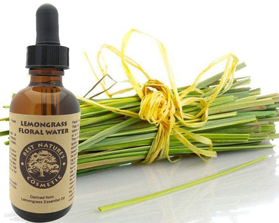 Lemongrass Floral Water Hydrosol for Skin and Hair Care