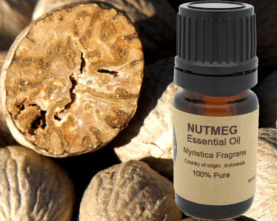 Nutmeg Essential Oil 15ml - Warm Spicy Aroma for Relaxation