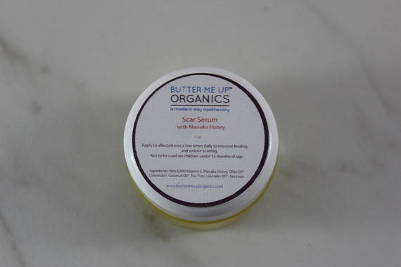 Organic Scar Serum with Manuka Honey & Vitamin E