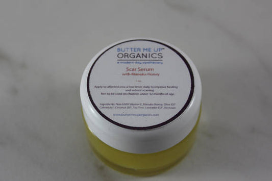 Organic Scar Serum with Manuka Honey & Vitamin E