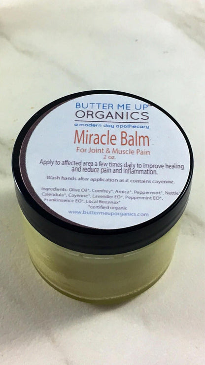 Organic Herbal Pain Balm for Muscle and Joint Pain Relief