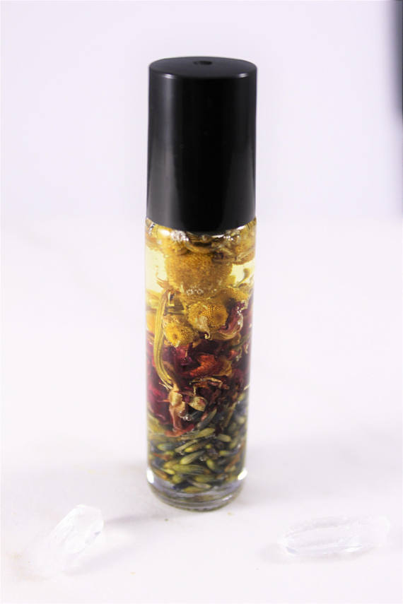 Organic Essential Oil Perfume Blend for Natural Fragrance