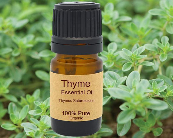 Organic Thyme Essential Oil 15ml for Aromatherapy and Wellness