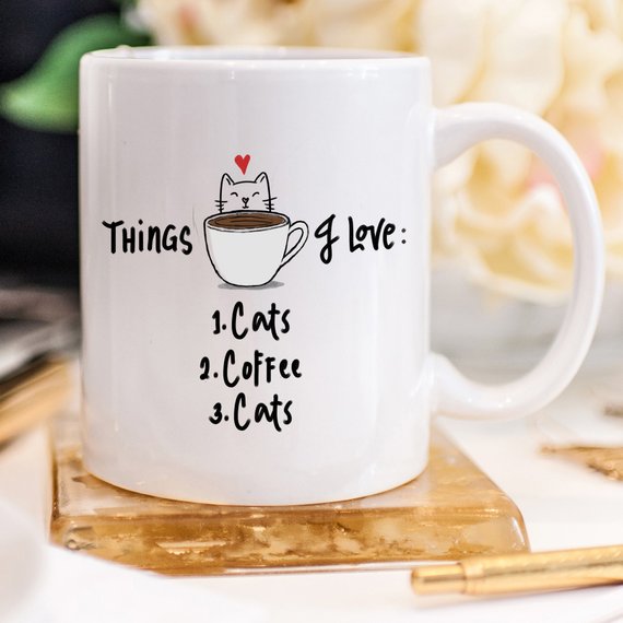 Funny Coffee Mug For The Cat Lover, Cat Coffee - Stylemz