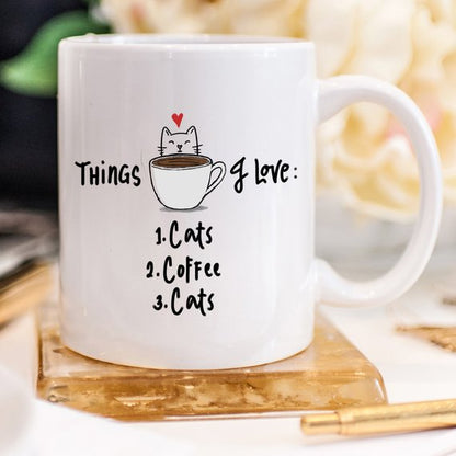 Funny Coffee Mug For The Cat Lover, Cat Coffee - Stylemz