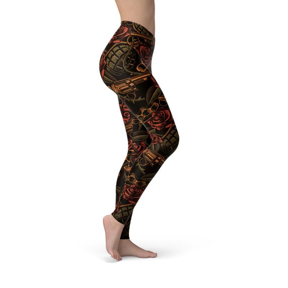 Womens Badass Leggings - Stylemz