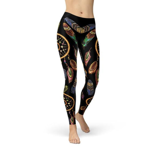 Womens Dreamcatcher Leggings - Stylemz