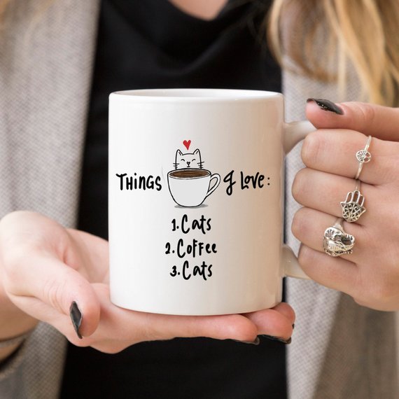 Funny Coffee Mug For The Cat Lover, Cat Coffee - Stylemz