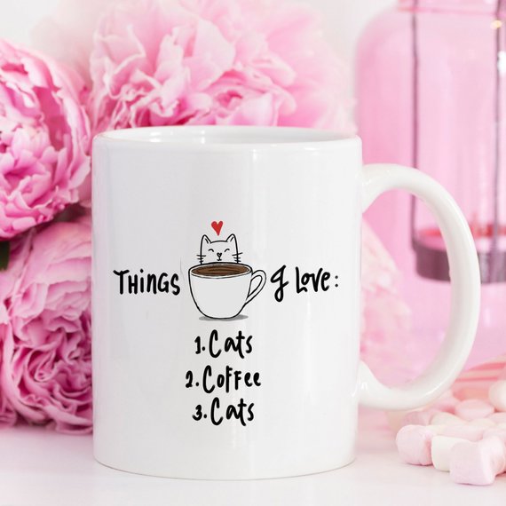 Funny Coffee Mug For The Cat Lover, Cat Coffee - Stylemz