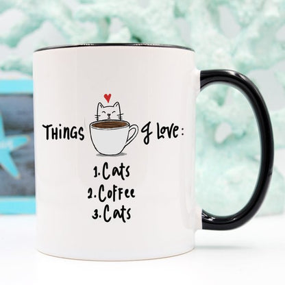 Funny Coffee Mug For The Cat Lover, Cat Coffee - Stylemz