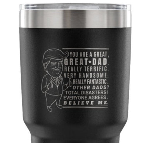 Donald Trump Tumbler Trump Bold Mug 30 oz Fathers - Stylemz