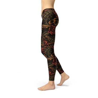 Womens Badass Leggings - Stylemz