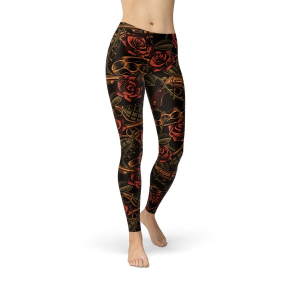 Womens Badass Leggings - Stylemz