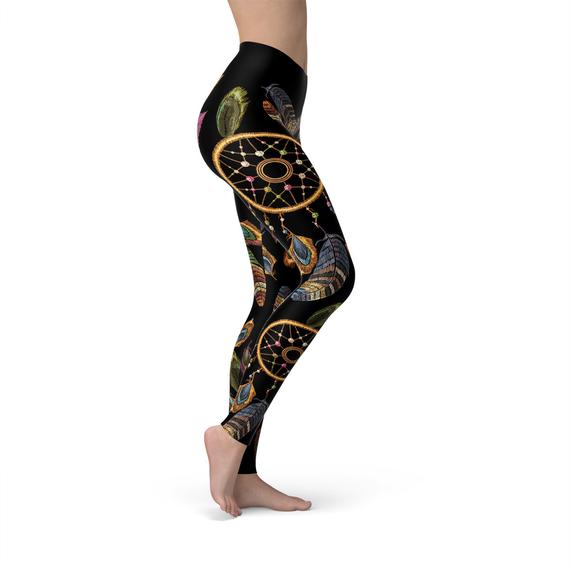 Womens Dreamcatcher Leggings - Stylemz