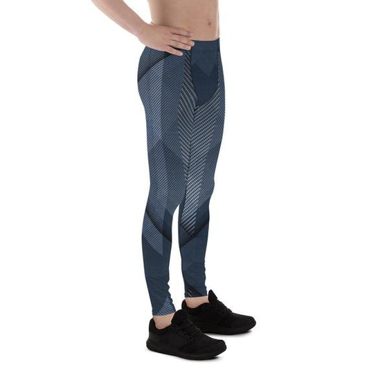 Mens Leggings - Cold Steel Sports Leggings - Stylemz