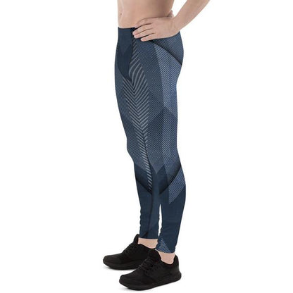 Mens Leggings - Cold Steel Sports Leggings - Stylemz