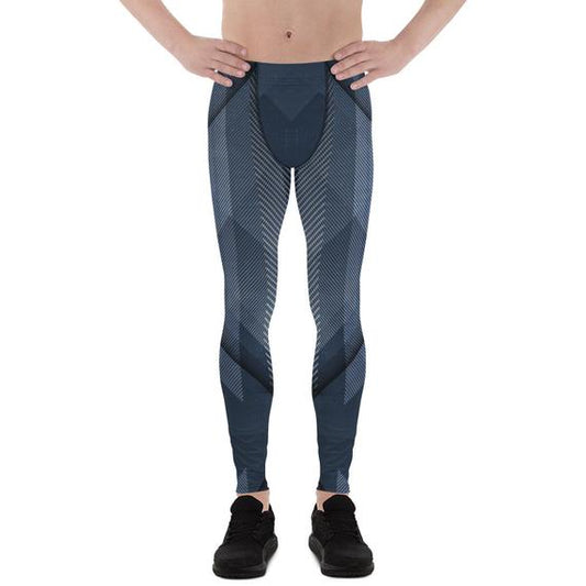 Mens Leggings - Cold Steel Sports Leggings - Stylemz