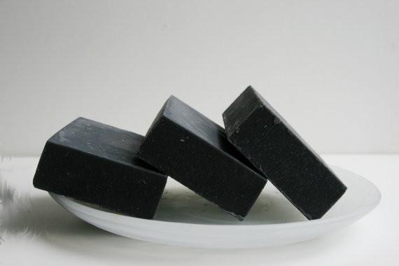 Unscented Activated Charcoal Soap for Deep Cleansing Skin