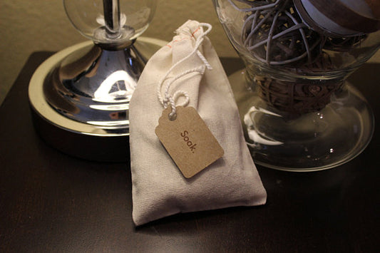 Sexy Organic Bath Tea or Sachet for Aromatherapy Bliss