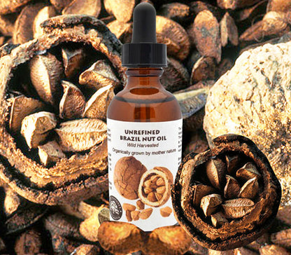 Virgin Brazil Nut Oil (Organic, Undiluted) for Skin and Hair