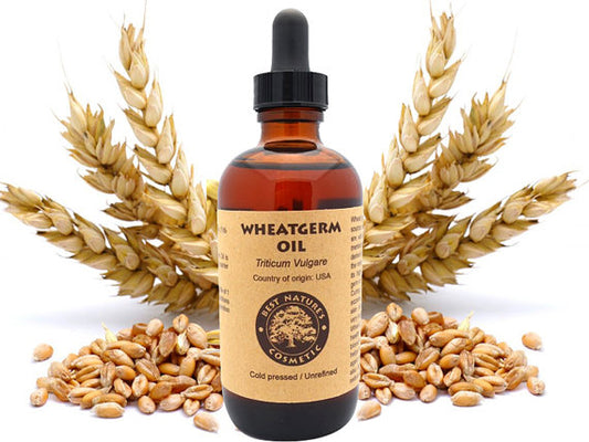 100% Pure Wheat Germ Oil for Dry Mature Sun-Damaged Skin