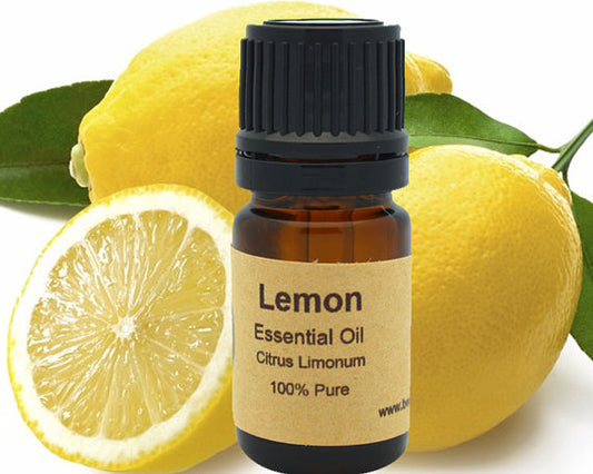 Lemon Essential Oil 15ml - Pure Citrus Aroma for Wellness