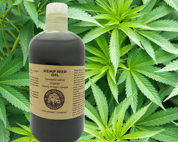 100% Pure Hemp Seed Oil Organic Cold Pressed Moisturizer